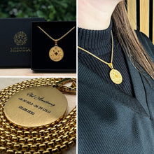 Load image into Gallery viewer, Zodiac Necklace with Personalized Engraving - Gift Box