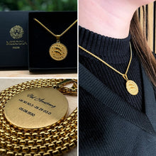 Load image into Gallery viewer, Zodiac Necklace with Personalized Engraving - Gift Box